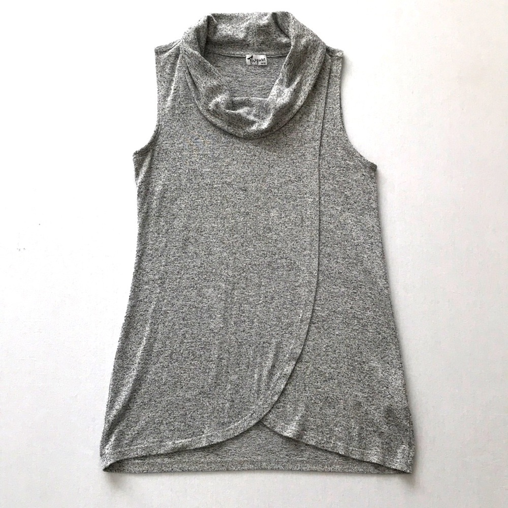 Thyme Maternity Sleeveless Cowl-neck Knit Top (XS/S)